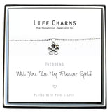 Life Charms Will You Be My Flower Girl Bracelet