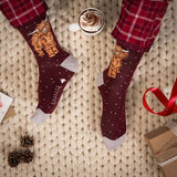 Wrendale A Highland Christmas Highland Cow Men's Socks