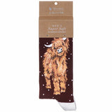 Wrendale A Highland Christmas Highland Cow Men's Socks