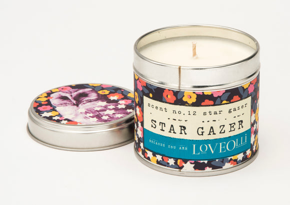 LoveOlli Scented Tin Candle Star Gazer - Gifteasy Online
