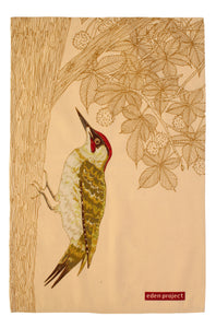 Cotton Tea Towel Woodpecker by Ulster Weavers - Gifteasy Online