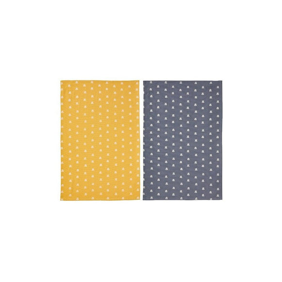Ulster Weavers Cotton Tea Towel Double Pack Bees Design - Gifteasy Online