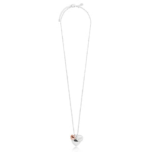 Joma Jewellery Three Love Charm Necklace Romantic design. - Gifteasy Online