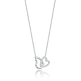 Joma Jewellery Twin Heart Necklace - Gifteasy Online