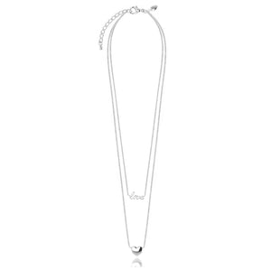 Joma Jewellery Love Heart Silver Necklace - Gifteasy Online