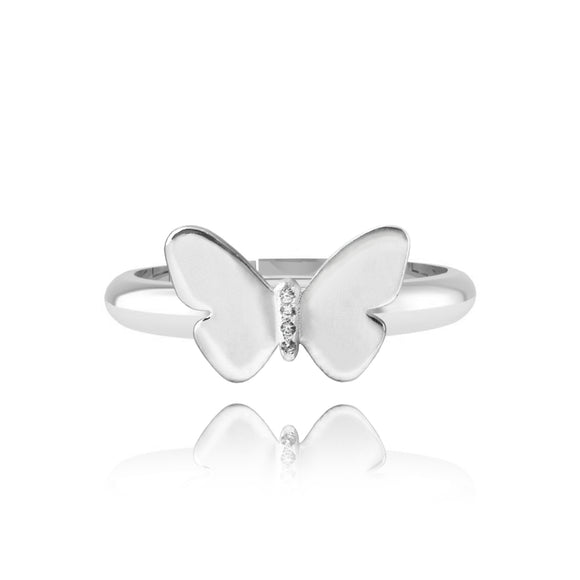Joma Jewellery A Little Butterfly Ring Adjustable - Gifteasy Online