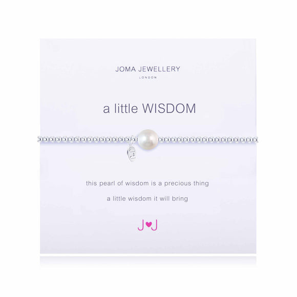 A Little Wisdom Pearl Bracelet By Joma Jewellery - Gifteasy Online