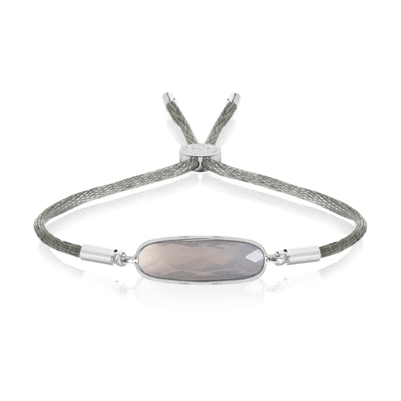Joma Jewellery Lacie Friendship Bracelet with Grey Thread - Gifteasy Online
