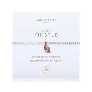 Joma Jewellery A Wee Thistle Bracelet - Gifteasy Online