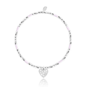 Joma Jewellery Sparkle Every Day Bracelet Pink - Gifteasy Online