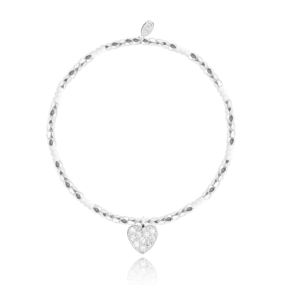 Joma Jewellery A little Sparkle Every Day Heart Bracelet - Gifteasy Online