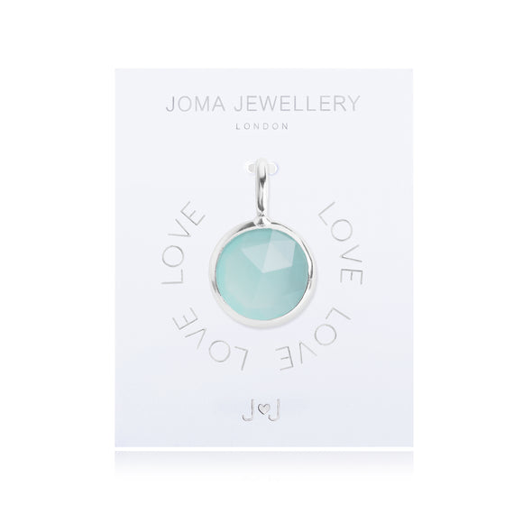 Joma Jewellery Charm Love Green Gem - Gifteasy Online