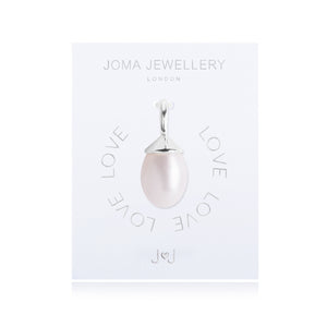 Joma Jewellery Charm Love White Pearl - Gifteasy Online