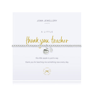 Joma Jewellery A Little Thank you Teacher Bracelet - Gifteasy Online