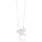 Silver Plated The Keepsake Necklace Love Design 3 Charms Joma Jewellery 2317 - Gifteasy Online