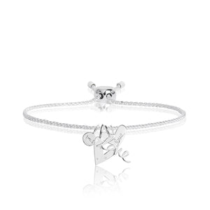 Joma Jewellery Silver Love Heart Bracelet - Gifteasy Online
