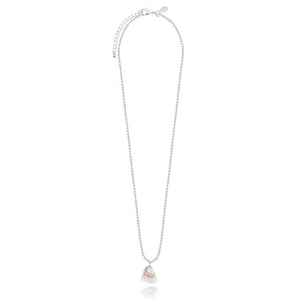 Joma Jewellery Klio Coin Necklace live laugh love - Gifteasy Online