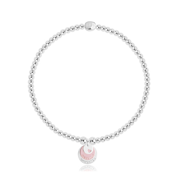 Joma Jewellery Klio Coin 'Darling Daughter' Bracelet - Gifteasy Online