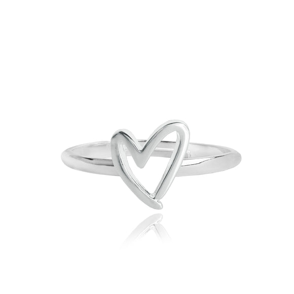Joma Jewellery  Outline Ring Heart Gift Bag and Tag - Gifteasy Online