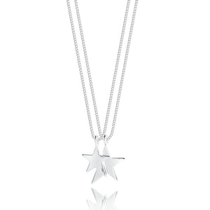 Joma Jewellery Karli Double Strand Star Necklace Free Gift Bag and Tag - Gifteasy Online