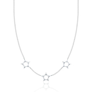 Joma Jewellery Triangle Necklace Crystal Star - Gifteasy Online