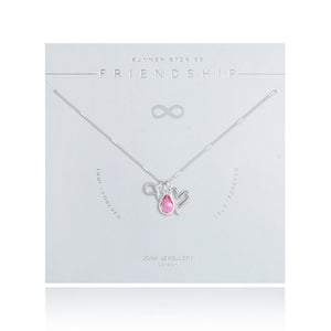 Joma Jewellery Summer Stories Friendship True Forever Necklace - Gifteasy Online