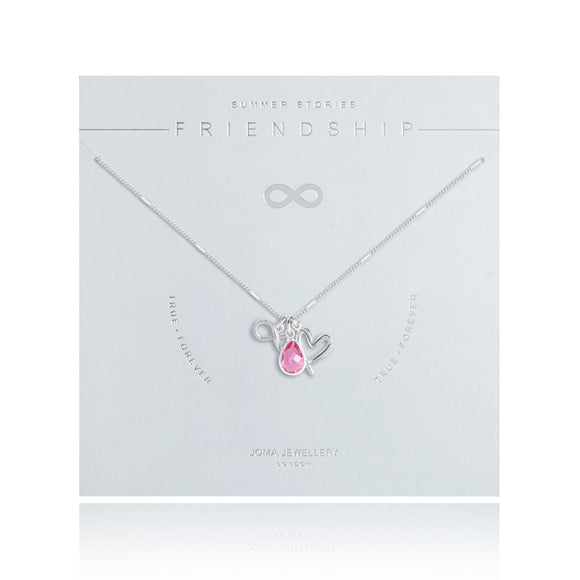 Joma Jewellery Summer Stories Friendship True Forever Necklace - Gifteasy Online