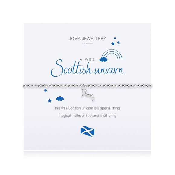 Joma Jewellery A Wee Scottish Unicorn Bracelet - Gifteasy Online