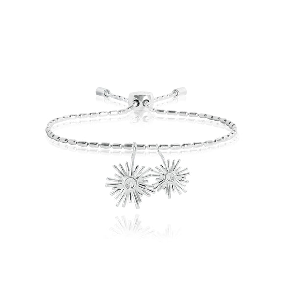 Joma Jewellery Silver Firework Bracelet - Gifteasy Online