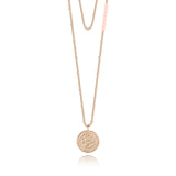 Joma Jewellery Gold Boho Love Coin Necklace - Gifteasy Online