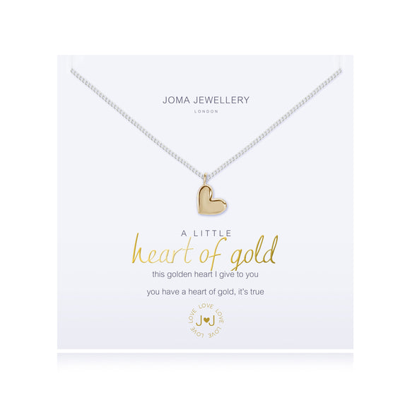 Joma Jewllery A little HEART OF GOLD - necklace - Gifteasy Online