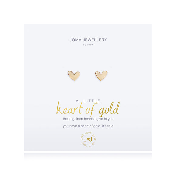 A little HEART OF GOLD - earrings - Gifteasy Online