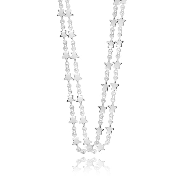 Joma Jewellery WISH UPON A STAR - double chain necklace - Gifteasy Online