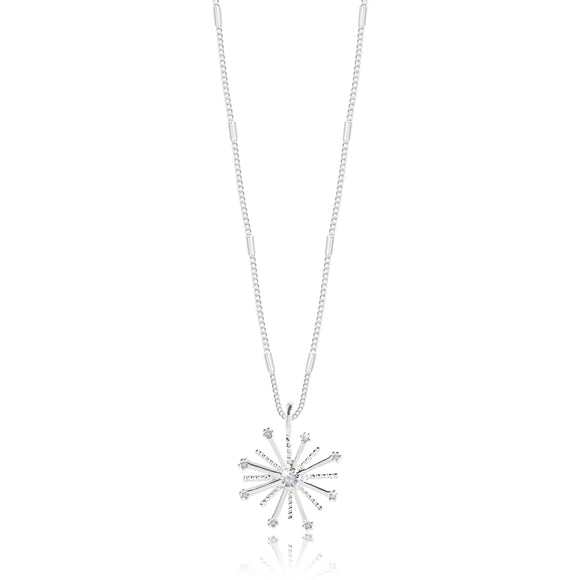 Joma Jewellery FIREWORK - firework charm on a silver chain - necklace - Gifteasy Online
