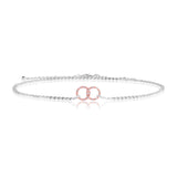 Joma Jewellery (2800) - Infinity Sparkling Trio - Gold - Wear 3 Ways - Necklace, Choker or Bracelet - Gifteasy Online