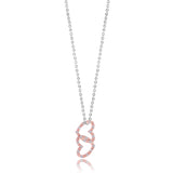Joma Jewellery (2802) -Love  Trio - Heart - Wear 3 Ways - Necklace, Choker or Bracelet - Gifteasy Online