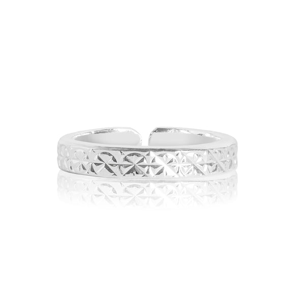 SARA silver dazzle cut ring - Gifteasy Online
