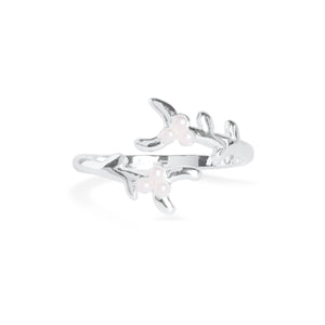 Joma Jewellery Meet Me Under The Mistletoe Wrap Adjustable Ring - Gifteasy Online