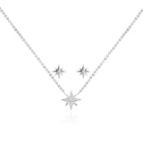 Joma Jewellery Sentiment Set Earrings and Necklace Happy Birthday - Gifteasy Online