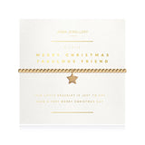 Joma Jewellery A Little Merry Christmas Fabulous Friend Faceted Bracelet - Gifteasy Online