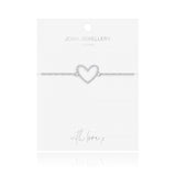 Joma Jewellery Evie Heart Bracelet - Gifteasy Online