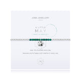 Joma Jewellery A LITTLE BIRTHSTONE MAY GREEN AGATE - Gifteasy Online