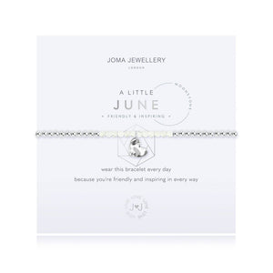 Joma Jewellery A LITTLE BIRTHSTONE JUNE MOONSTONE - Gifteasy Online