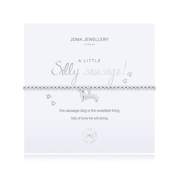 Joma Jewellery A little Silly Saussage Bracelet - Gifteasy Online