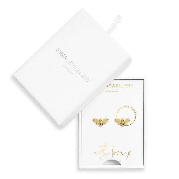 Joma Jewellery Treasure The Little Things Earring Box Bee Happy - Gifteasy Online