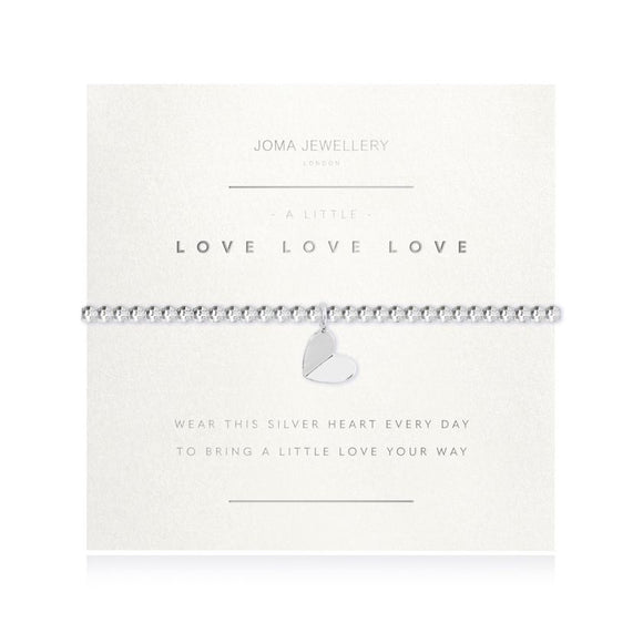Joma Jewellery  A Little Love Love Love Facetted Bracelet - Gifteasy Online