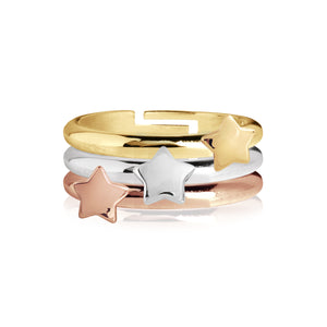 Joma Jewellery Florence Star Rings - Gifteasy Online
