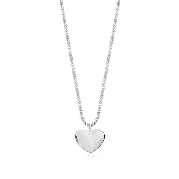 Joma Jewellery Bella Puffed Heart Necklace - Gifteasy Online