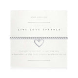 Joma Jewellery A Little Live Love Sparkle Faceted Bracelet - Gifteasy Online