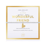 Joma Jewellery Beautifully Boxed A Little You Are A Wonderful Friend Bracelet - Gifteasy Online